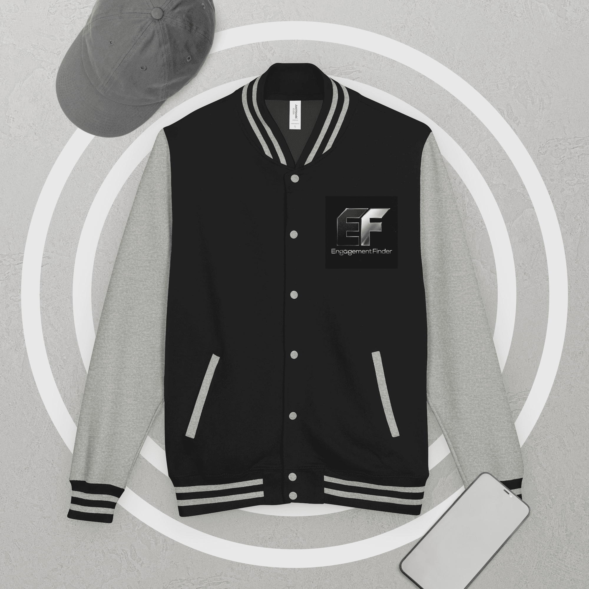 EF Heavyweight letterman jacket - Image 2