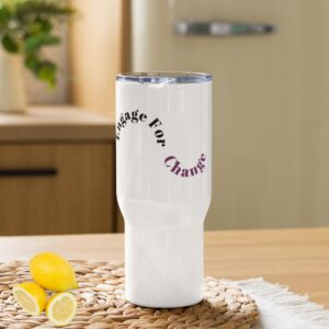Engage For Change Travel mug with a handle