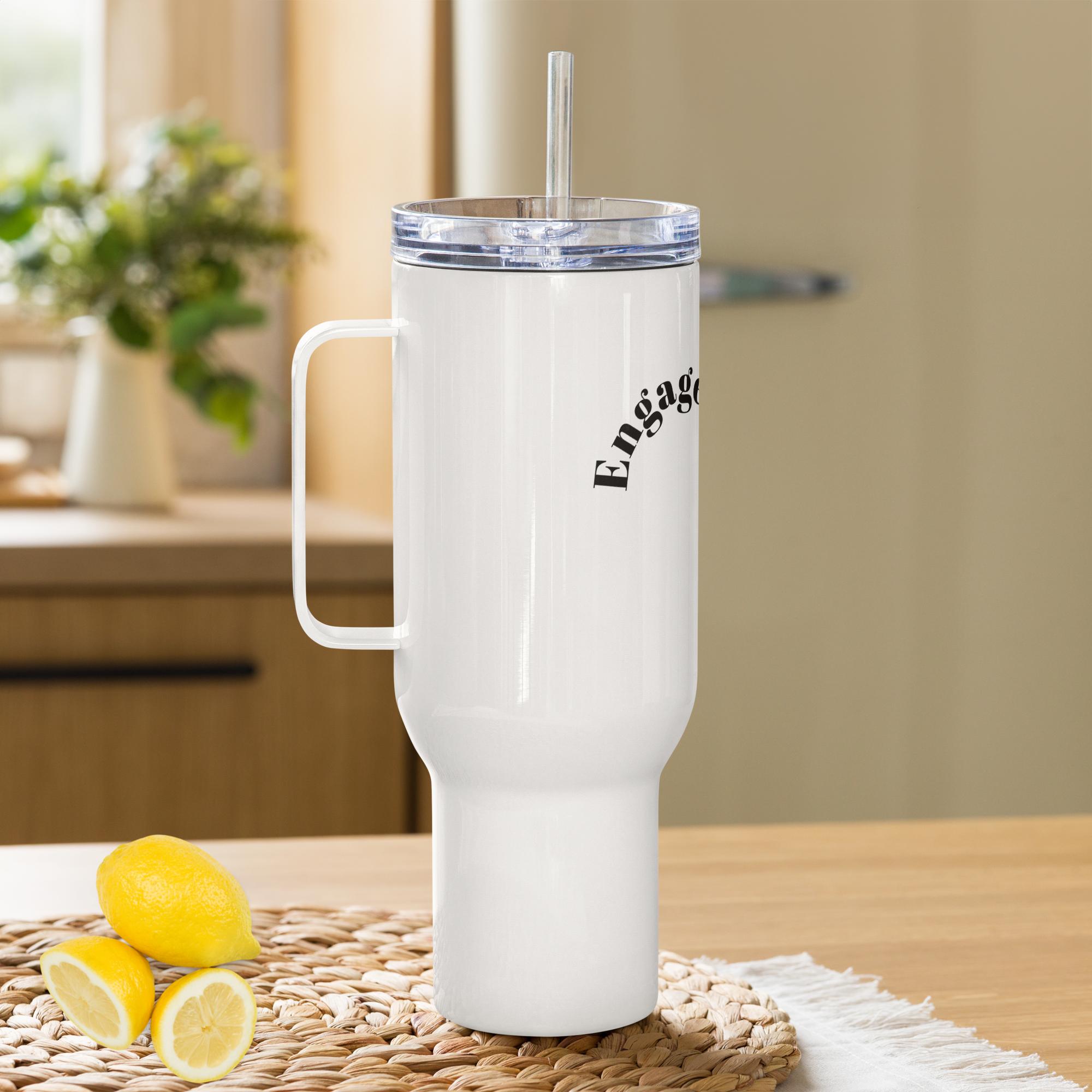 Engage For Change Travel mug with a handle - Image 2