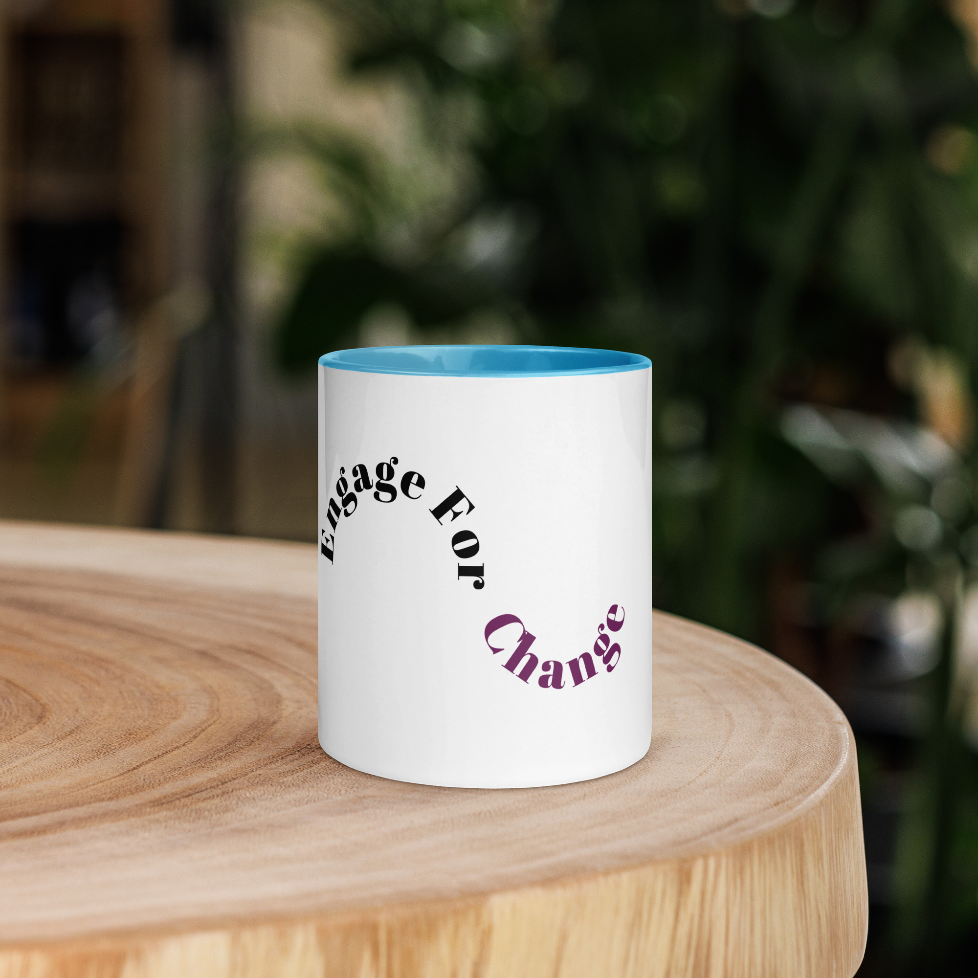 Engage For Change Mug with Color Inside - Image 19