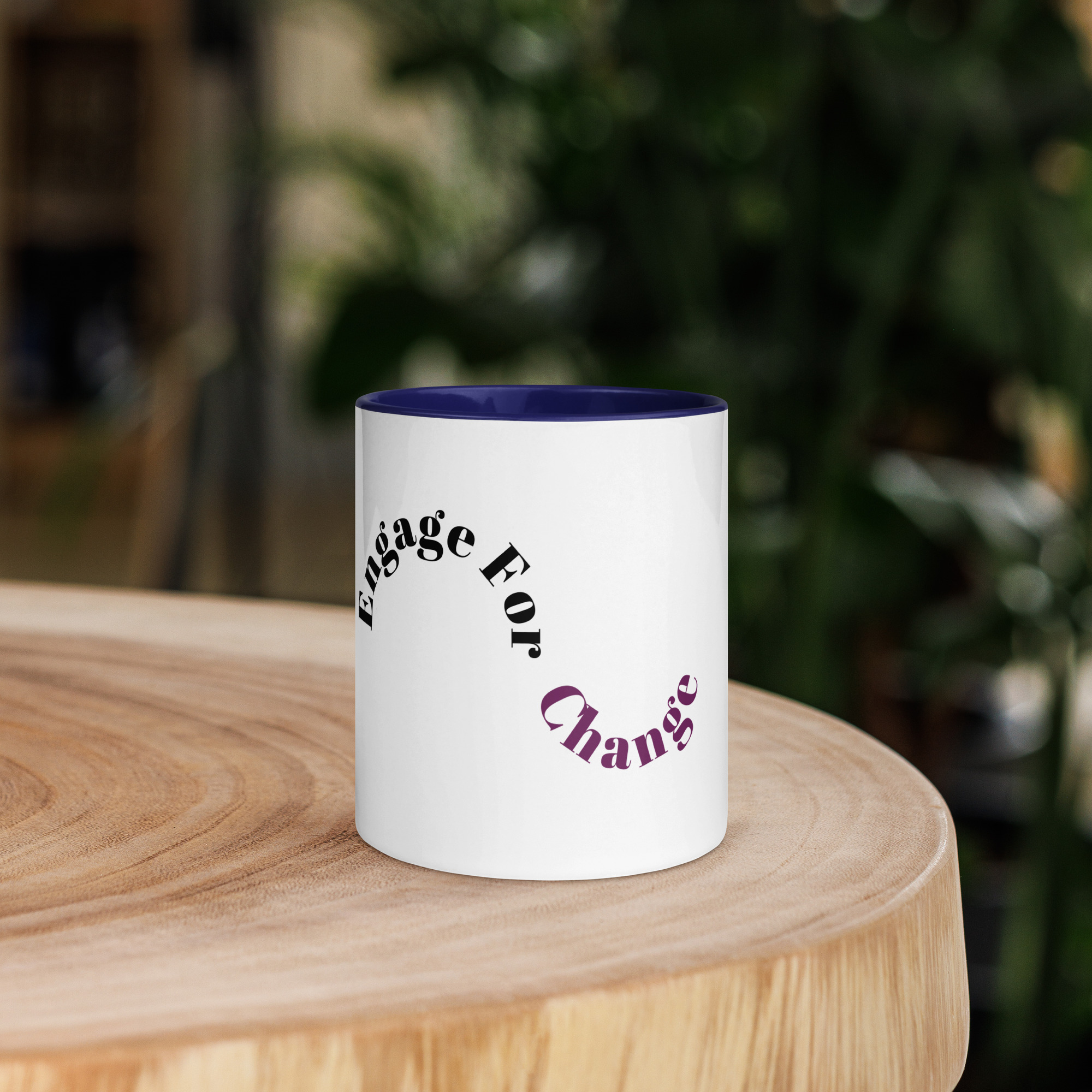 Engage For Change Mug with Color Inside - Image 17